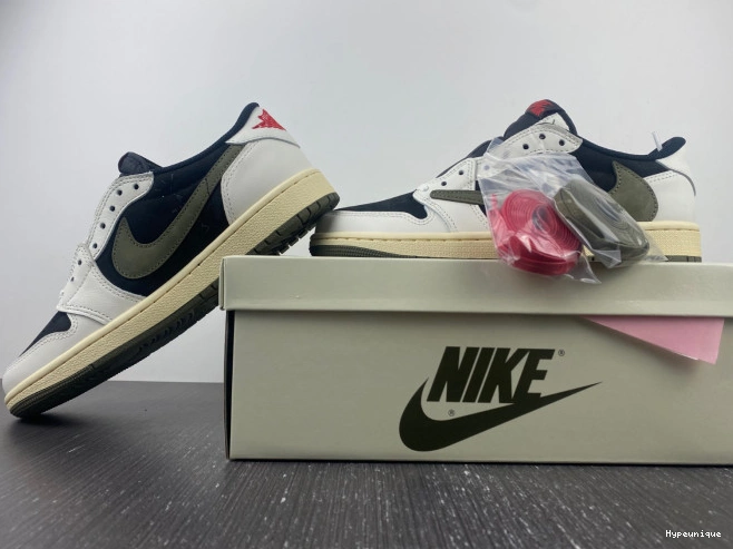 Cheap hype Air Travis Low 1 DZ4137-106 WMNS x OG Scott Olive Jordan 0213