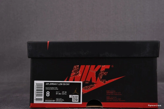 Hot sale hype 1 DD2233-001 OG New Year Chinese Low Jordan 0209