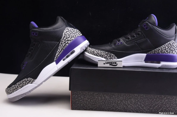 Affordable hype CT8532-050 Retro Court Air 3 Purple Jordan Black 0217