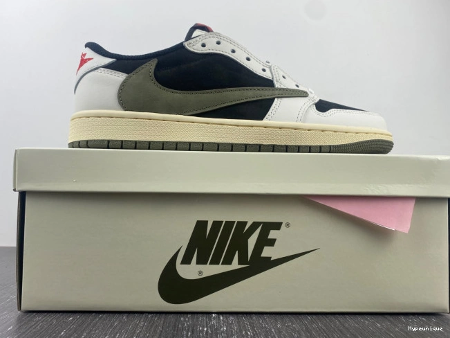 Cheap hype Air Travis Low 1 DZ4137-106 WMNS x OG Scott Olive Jordan 0213