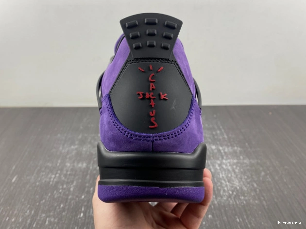 Hot sale hype x Suede Purple Scott 4 Travis Jordan Air 0226