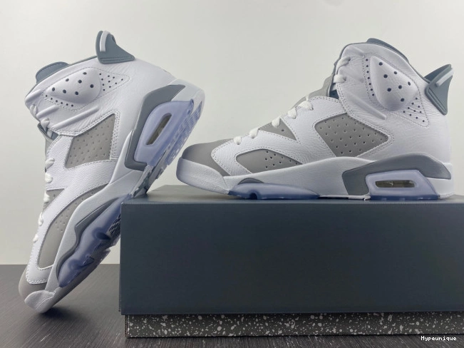 Hot sale hype CT8529-100 Cool Air Grey Jordan 6 0210