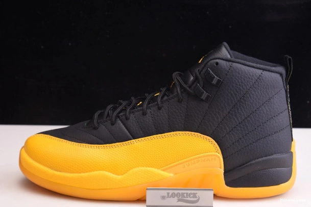 Hot sale hype 130690-070 University Gold Retro 12 Air Jordan Black 0213