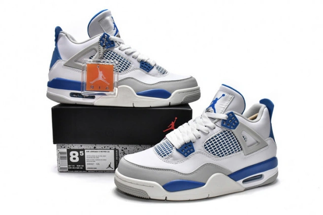 Cheap hype Retro 4 Military Jordan (2012) Blue Air 308497-105 0222