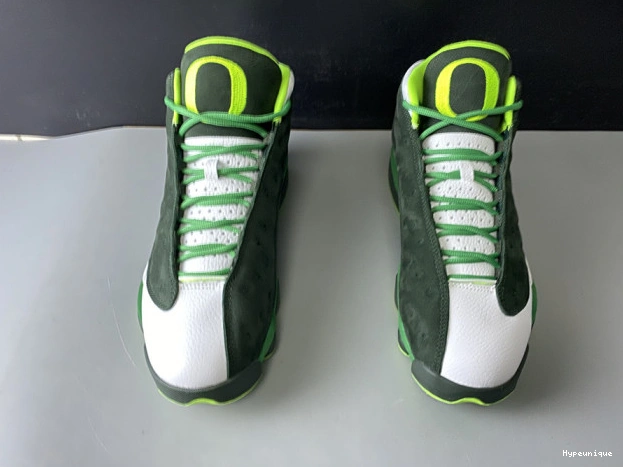 Hot sale hype AR4390 Retro PE Jordan 313 Ducks' 13 - 'Oregon Air 0215