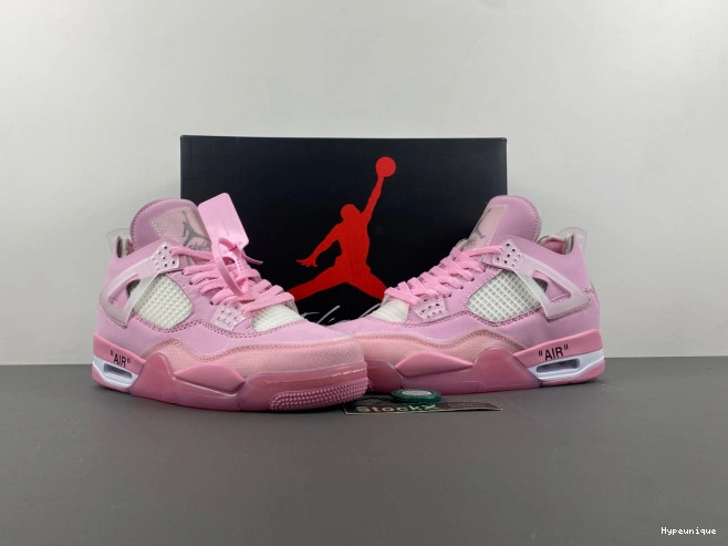 Affordable hype 4 OFF-WHITE PINK JORDAN X 0214