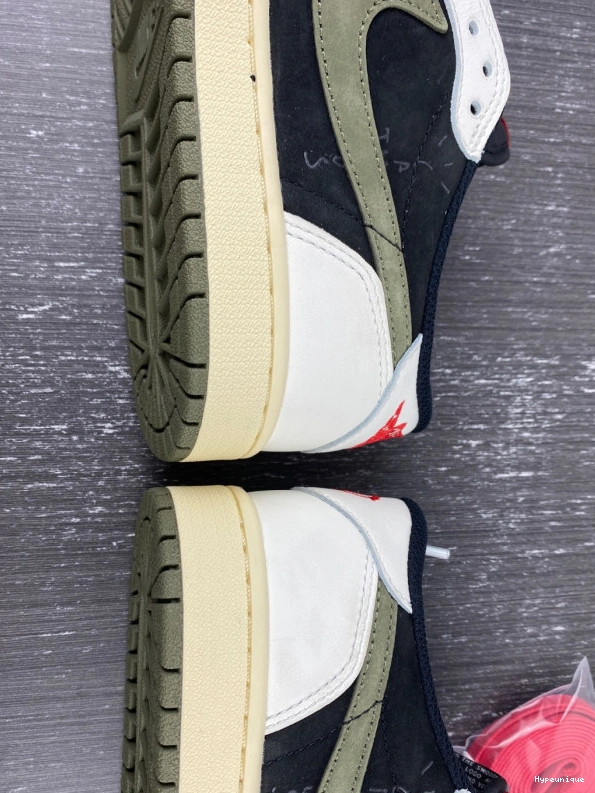 Cheap hype Air Travis Low 1 DZ4137-106 WMNS x OG Scott Olive Jordan 0213