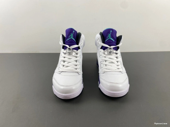 Buy now hype 136027-108 (2013) Retro Jordan Grape Air 5 0207