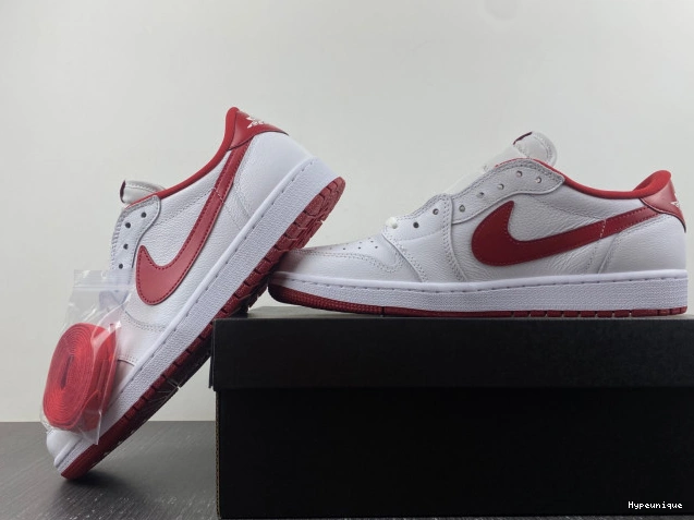 Buy now hype Jordan Low Varsity 1 White 705329-101 Red Retro 0216