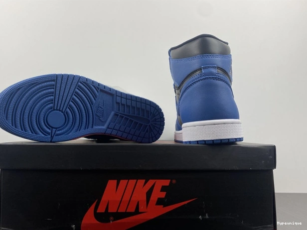 Buy now hype Retro Jordan OG 555088-404 'Dark Blue' Air 1 Marina High 0208