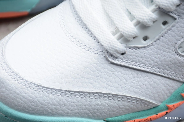 Affordable hype 440892-100 Air Jordan 5 GS Aqua Light 0218