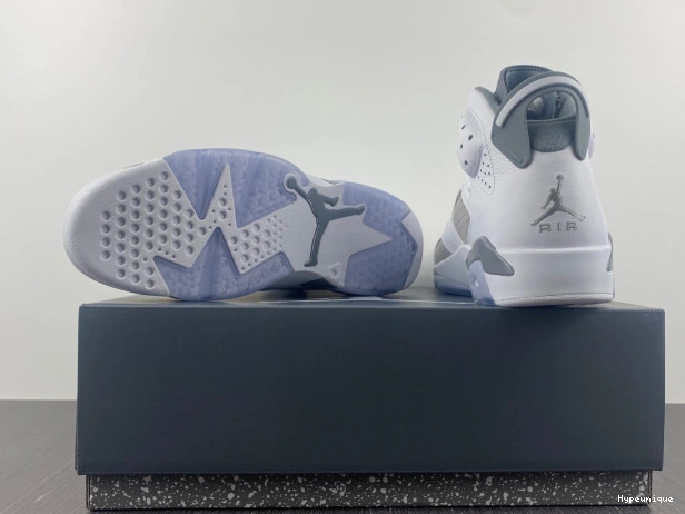 Hot sale hype CT8529-100 Cool Air Grey Jordan 6 0210