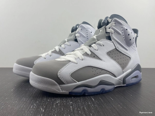 Hot sale hype CT8529-100 Cool Air Grey Jordan 6 0210