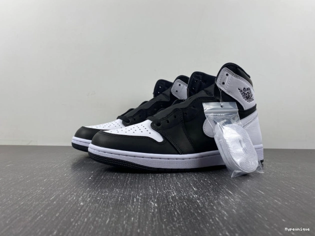 Cheap hype Jordan DZ5485-010 Air 1 Reverse Panda High OG 0216