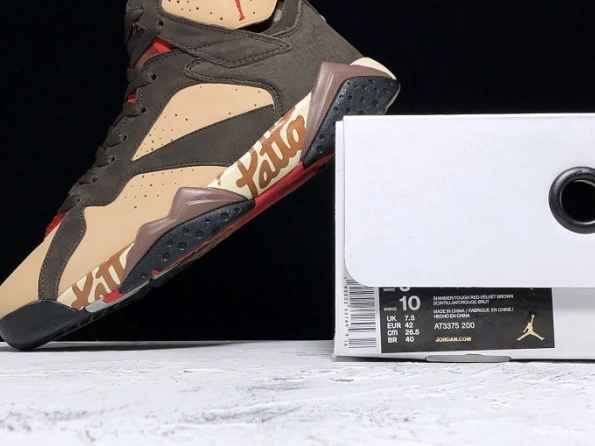 Affordable hype Jordan 7 SP Patta Air x 