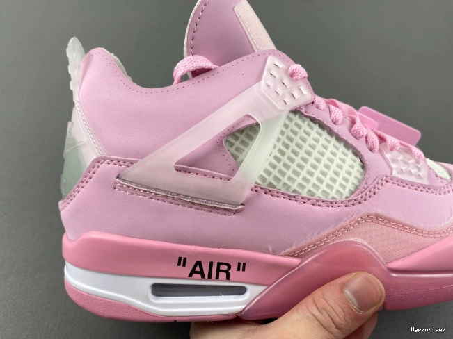 Affordable hype 4 OFF-WHITE PINK JORDAN X 0214