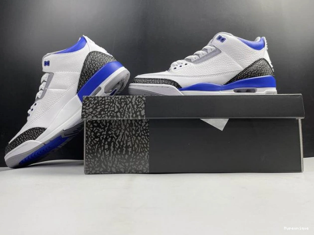 Hot sale hype 3 Racer CT8532-145 Blue Jordan Air 0223