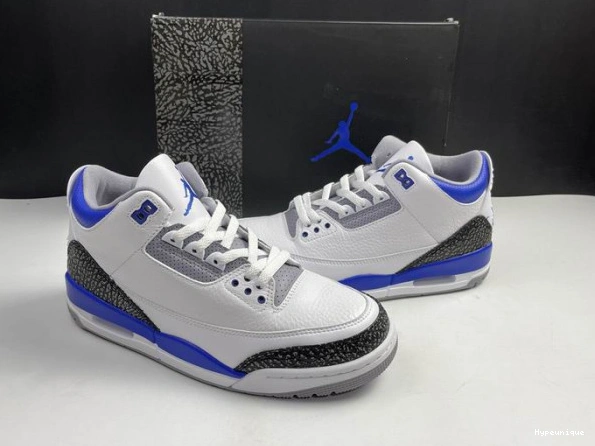 Buy now hype Air Jordan Blue 3 Racer CT8532-145 0221