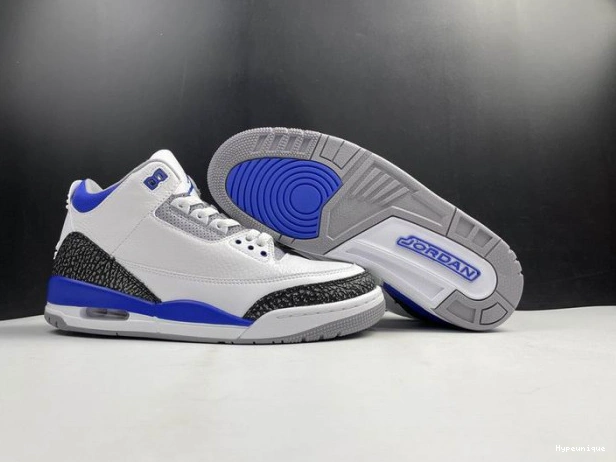 Hot sale hype 3 Racer CT8532-145 Blue Jordan Air 0223