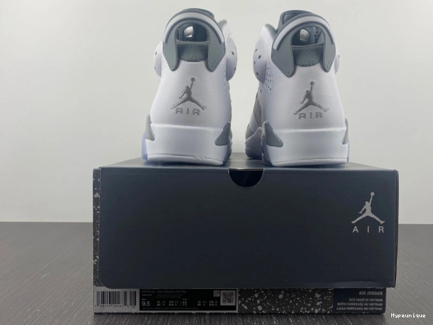 Hot sale hype CT8529-100 Cool Air Grey Jordan 6 0210