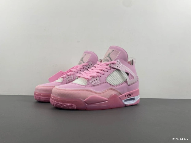 Affordable hype 4 OFF-WHITE PINK JORDAN X 0214