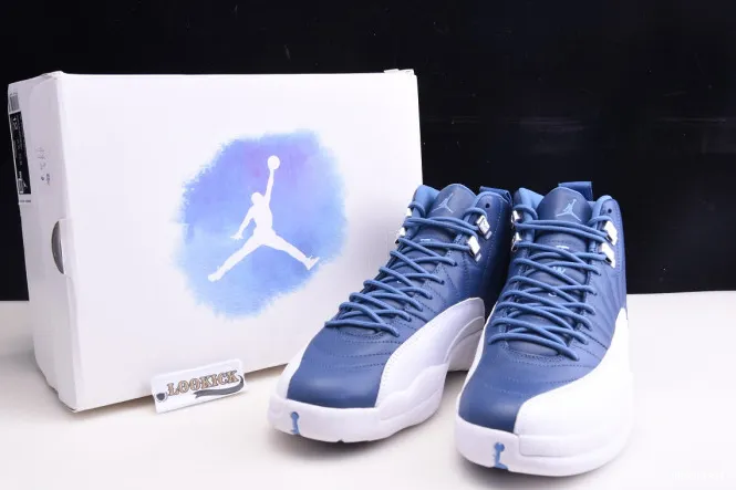 Buy now hype Jordan 130690-404 12 Blue Air Stone Retro 0207