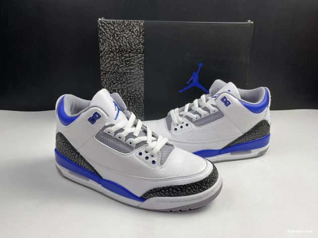 Hot sale hype 3 Racer CT8532-145 Blue Jordan Air 0223